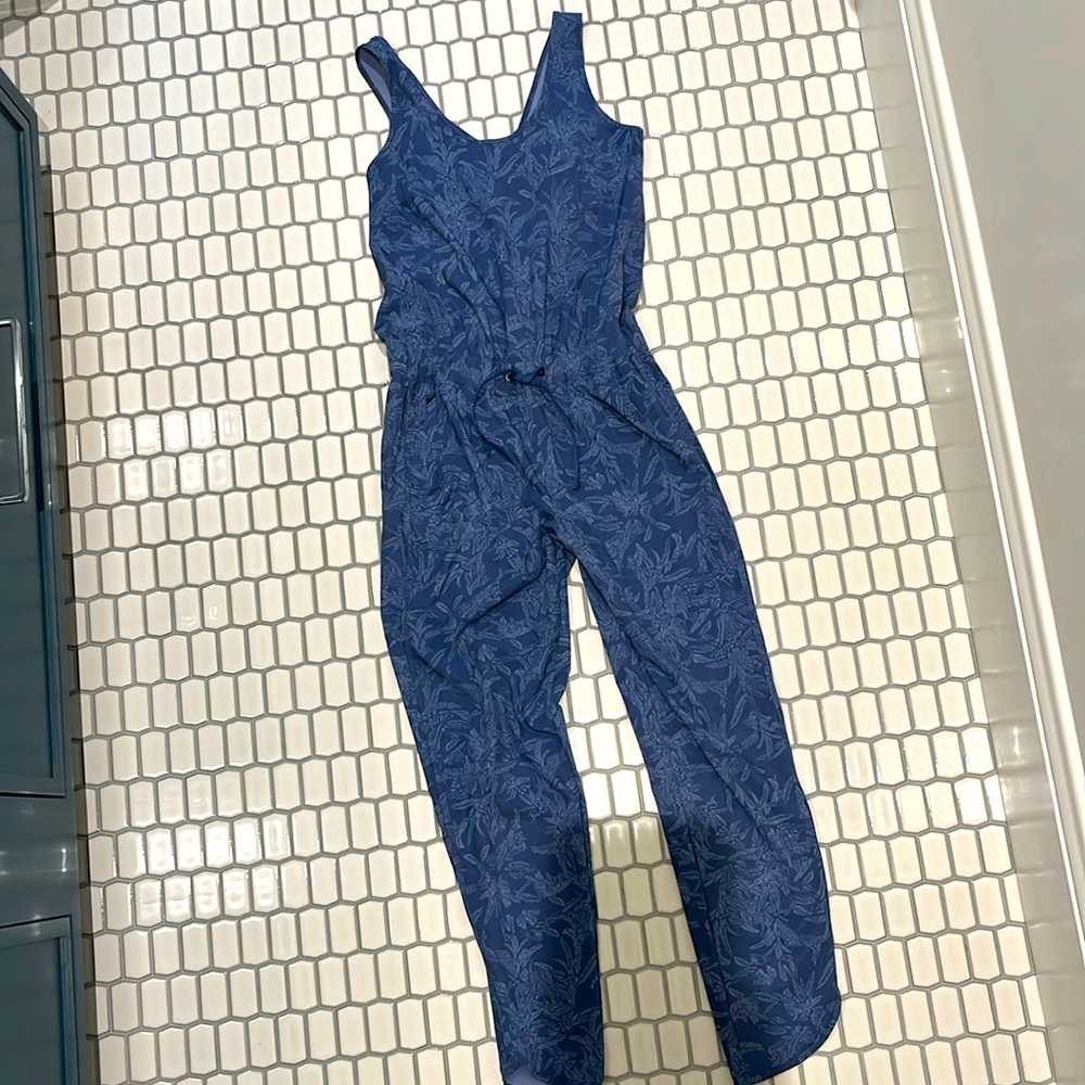Patagonia Fleetwith Romper Jumpsuit monkey flower print